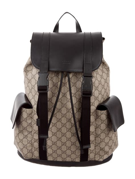 gucci soft gg supreme backpack review|Gucci gg canvas backpack.